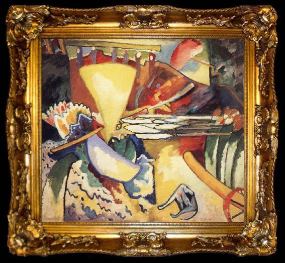 framed  Wasily Kandinsky Improvisation II, ta009-2